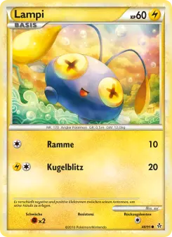 Pokémon-Karte Lampi 048/095