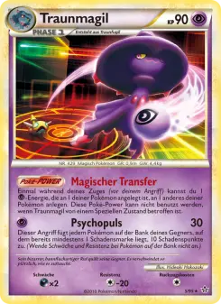 Pokémon-Karte Traunmagil 005/095