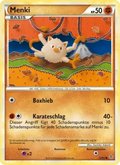 Pokémon-Karte Menki 053/095