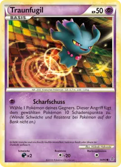 Pokémon-Karte Traunfugil 054/095