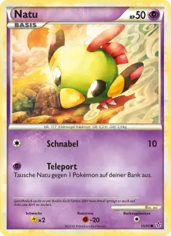 Pokémon-Karte Natu 055/095
