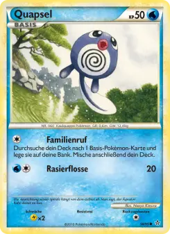 Pokémon-Karte Quapsel 058/095