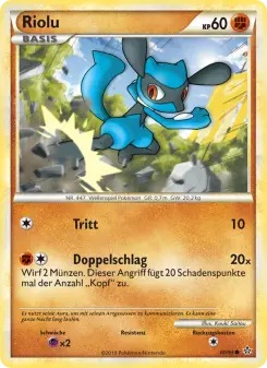 Pokémon-Karte Riolu 060/095