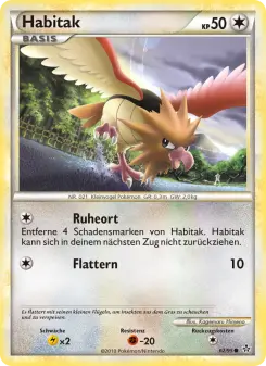 Pokémon-Karte Habitak 062/095