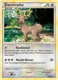 Pokémon-Karte Damhirplex 064/095