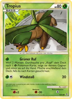 Pokémon-Karte Tropius 066/095
