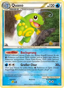 Pokémon-Karte Quaxo 007/095