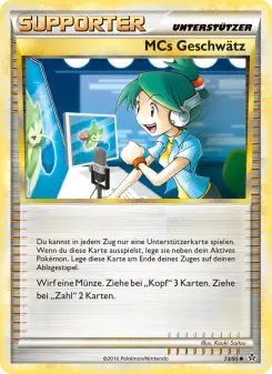 Pokémon-Karte MCs Geschwätz 073/095