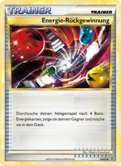 Pokémon-Karte Energie-Rückgewinnung 074/095
