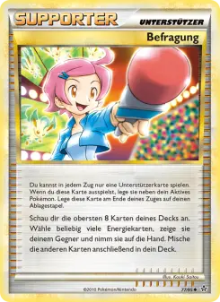 Pokémon-Karte Befragung 077/095
