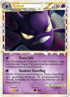 Pokémon-Karte Iksbat 084/095