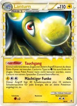 Pokémon-Karte Lanturn 086/095