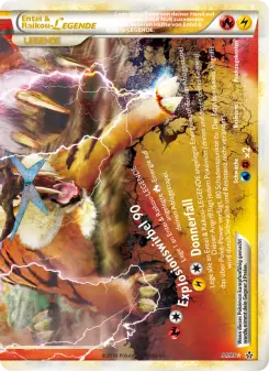 Pokémon-Karte Entei & Raikou LEGENDE 091/095
