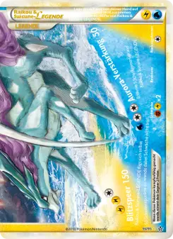 Pokémon-Karte Raikou & Suicune LEGENDE 093/095