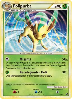 Pokémon-Karte Folipurba 017/090