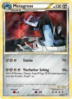 Pokémon-Karte Metagross 018/090