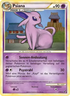Pokémon-Karte Psiana 002/090