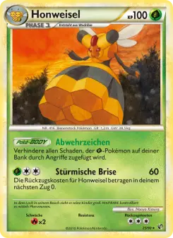 Pokémon-Karte Honweisel 023/090