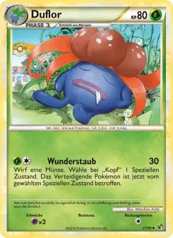 Pokémon-Karte Duflor 027/090