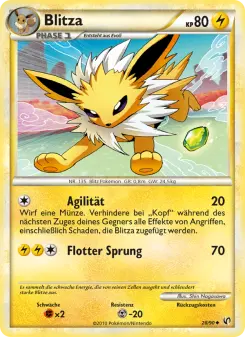 Pokémon-Karte Blitza 028/090