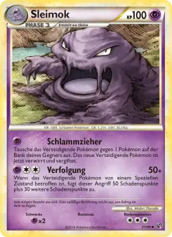 Pokémon-Karte Sleimok 031/090