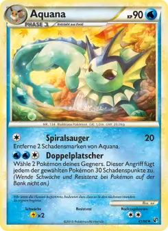 Pokémon-Karte Aquana 041/090