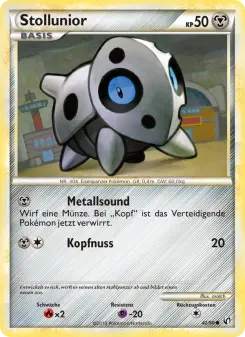 Pokémon-Karte Stollunior 042/090