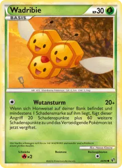 Pokémon-Karte Wadribie 044/090