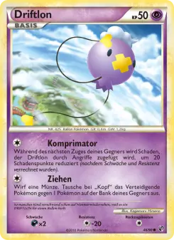 Pokémon-Karte Driftlon 046/090