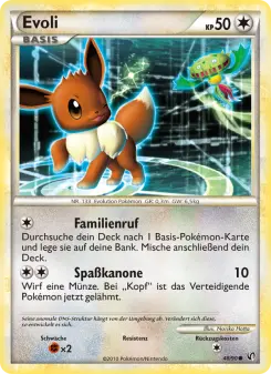 Pokémon-Karte Evoli 048/090