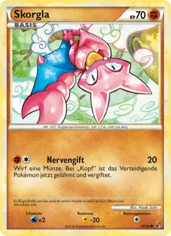 Pokémon-Karte Skorgla 049/090