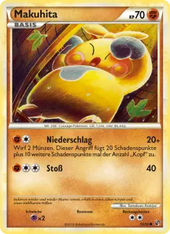 Pokémon-Karte Makuhita 055/090