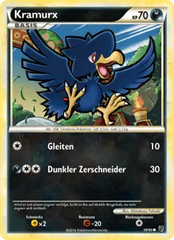 Pokémon-Karte Kramurx 059/090