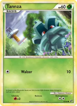 Pokémon-Karte Tannza 062/090