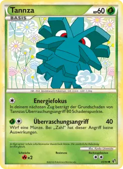 Pokémon-Karte Tannza 063/090