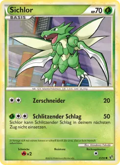 Pokémon-Karte Sichlor 065/090