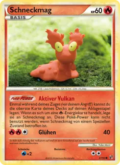 Pokémon-Karte Schneckmag 067/090