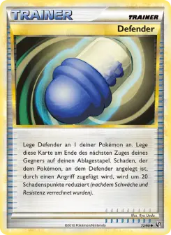 Pokémon-Karte Defender 072/090