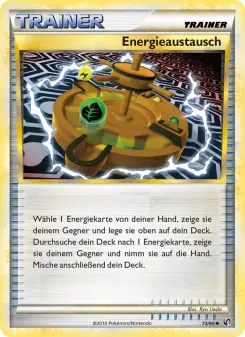 Pokémon-Karte Energieaustausch 073/090