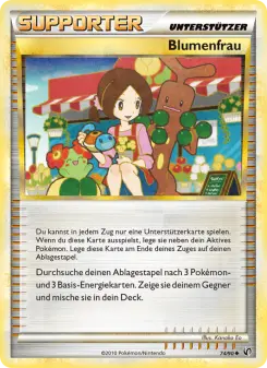 Pokémon-Karte Blumenfrau 074/090