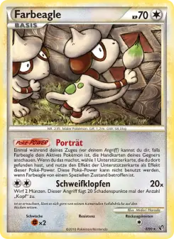 Pokémon-Karte Farbeagle 008/090