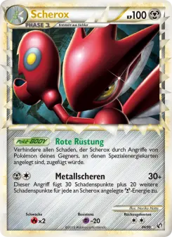 Pokémon-Karte Scherox 084/090