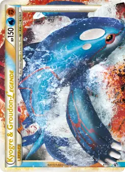Pokémon-Karte Kyogre & Groudon LEGENDE 087/090