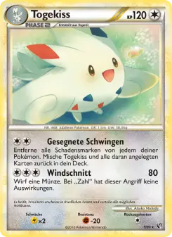 Pokémon-Karte Togekiss 009/090