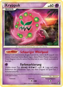 Pokémon-Karte Kryppuk 010/102