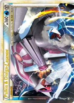 Pokémon-Karte Palkia & Dialga LEGENDE 101/102
