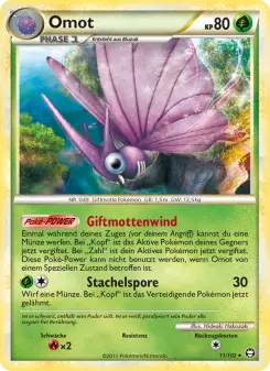 Pokémon-Karte Omot 011/102