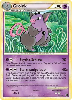 Pokémon-Karte Groink 023/102
