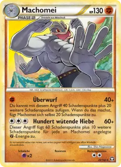 Pokémon-Karte Machomei 026/102
