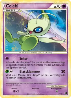 Pokémon-Karte Celebi 003/102